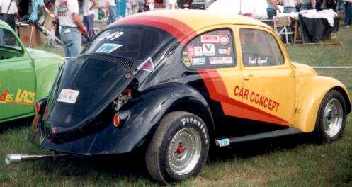 volkswagen dragster  car concept 1992