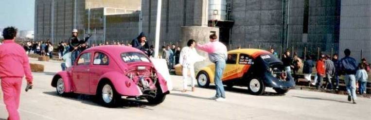 volkswagen dragster tickled pink car concept